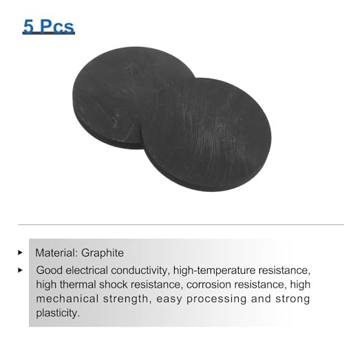 Round Graphite Block Disk Ingot High Purity Graphite Electrode Plate Sheet