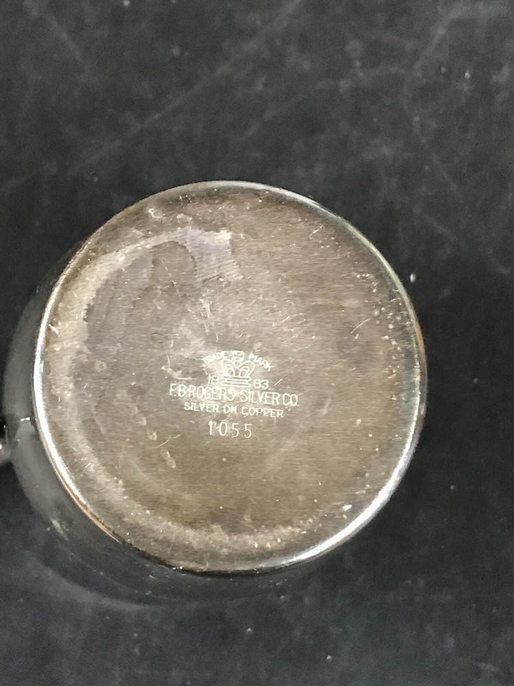 Custom Nickel and Silver Plate Tea Set