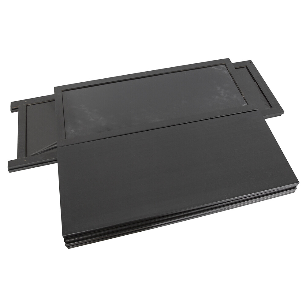 3-Tier Acrylic Figure Model Toy Collection Cabinet Display Storage Shelf Black