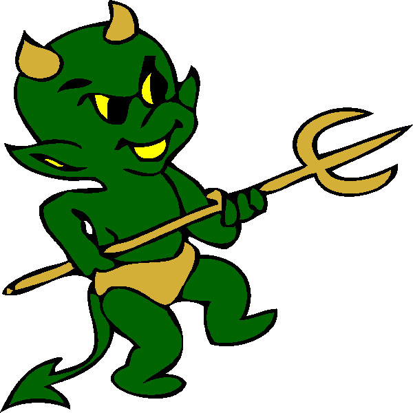 30 Custom Lucky Devil Personalized Address Labels
