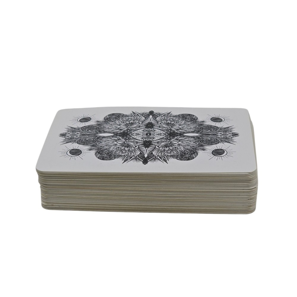 The Efflorescent Tarot Deck Black & White 78 Cards OOP - READ BELOW!
