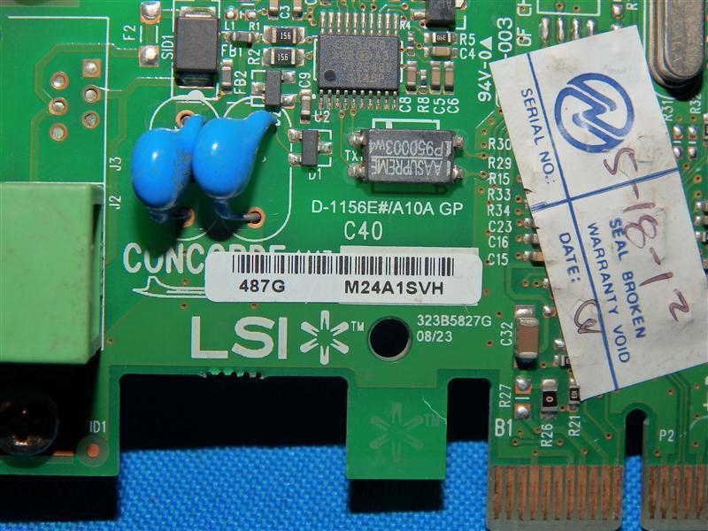 Concorde C40 D-1156E Board