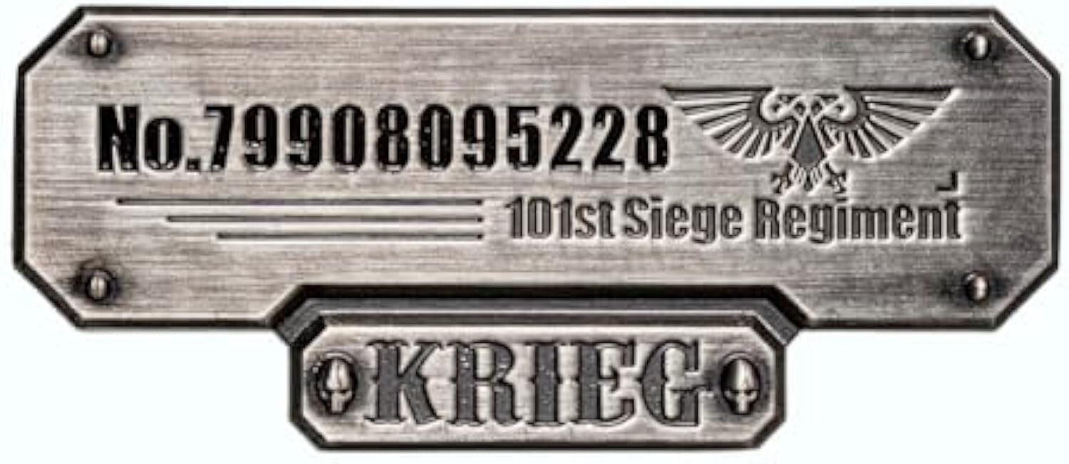 Astra Militarum Death Korps of Krieg Siege Regiment BackPack Warhammer 40K Compu