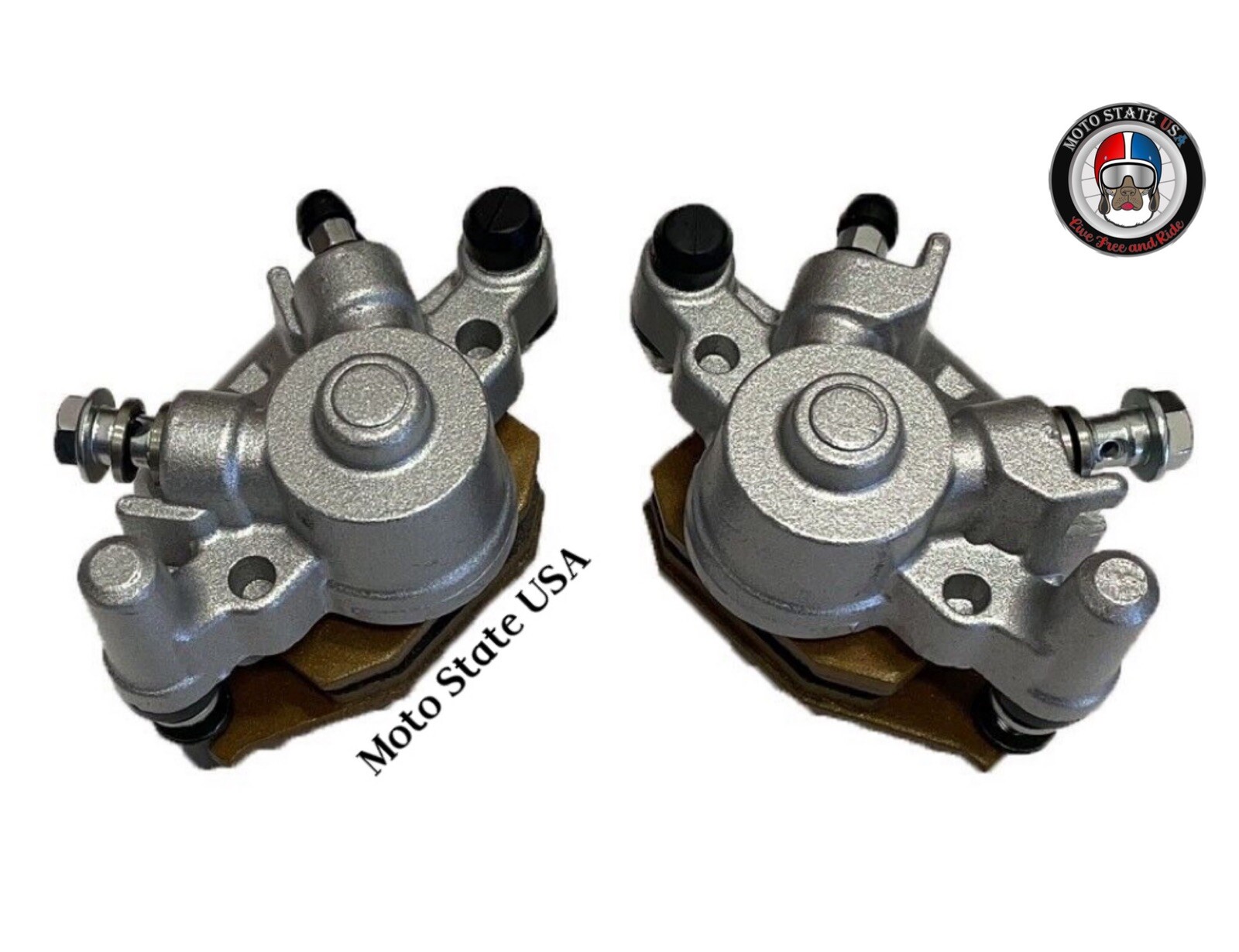 Left Right Rear Caliper Set For Can am Maverick 1000 Max XXC XRS STD (2013-2017)