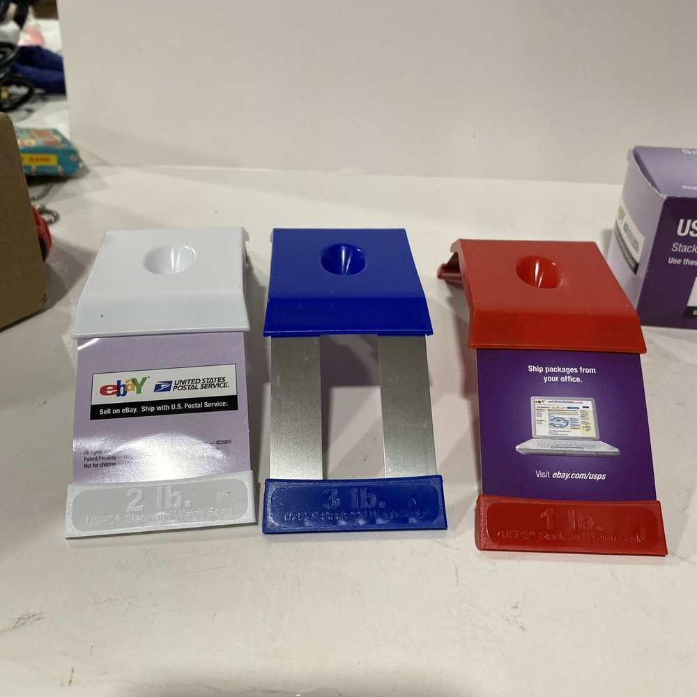 USPS Stack and Weigh Scales Weighs 1- 6 Pound Items