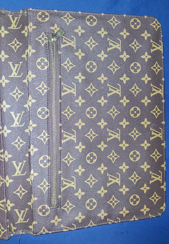 Louis Vuitton Vintage Monogram Document Portfolio Document Case