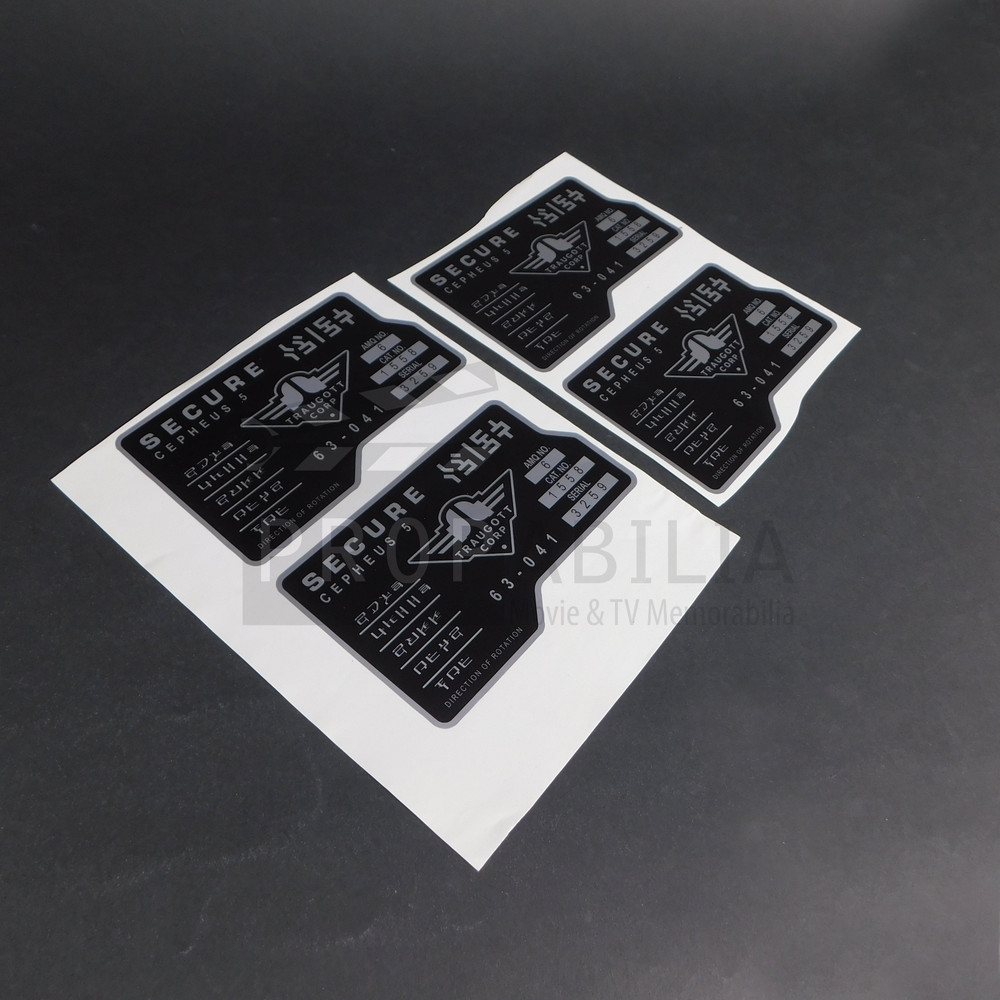 DARK MATTER Traugott Corp Graphics Original Prop (93-8188)
