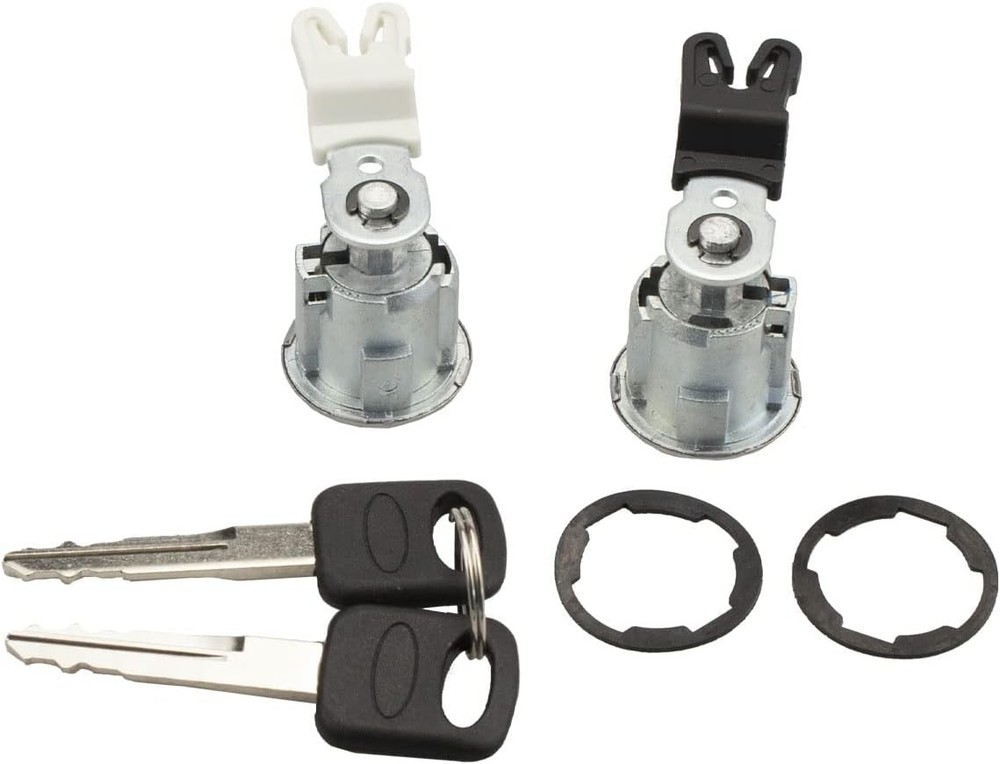 RLB-HILON Door Lock Cylinder Set Compatible with Ford E150 E250 E350...