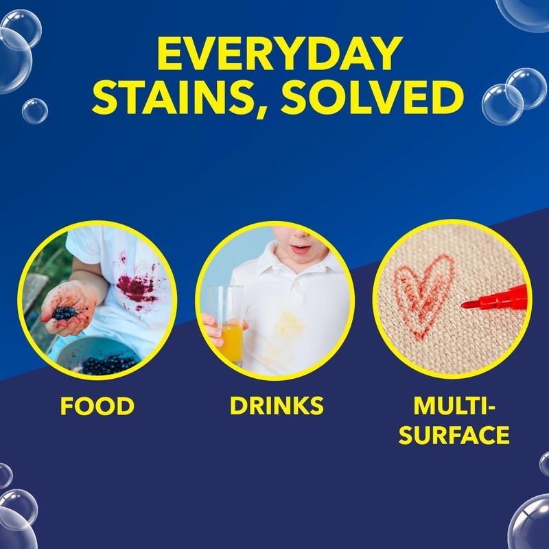 Laundry Stain Remover Spray Refill Fast Acting Oxygen Multi-Surface Cleaner 56oz
