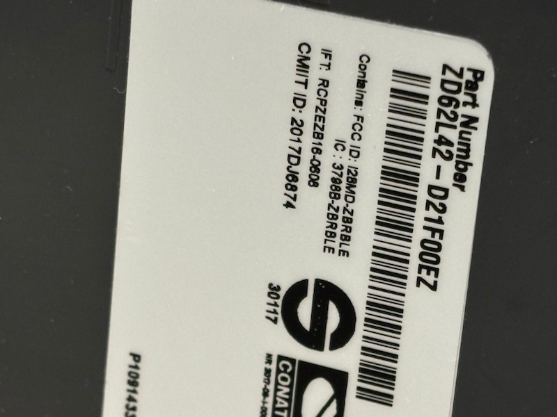 Zebra ZD620 Thermal Direct Label Printer USB Serial Ethernet Printer w/ Adapter