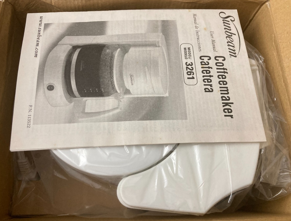 Sunbeam 3261 12 Cup Coffeemaker (New Open Box)