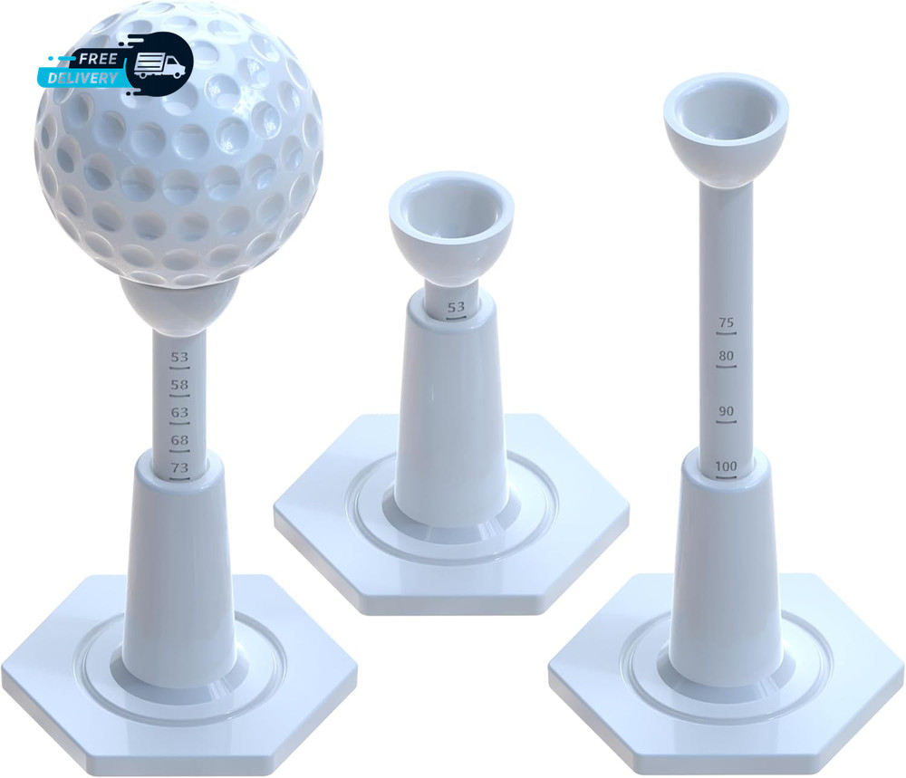 Adjustable Unbreakable Golf Tee Rubber Golf Tees for Mate Driving Range Tee