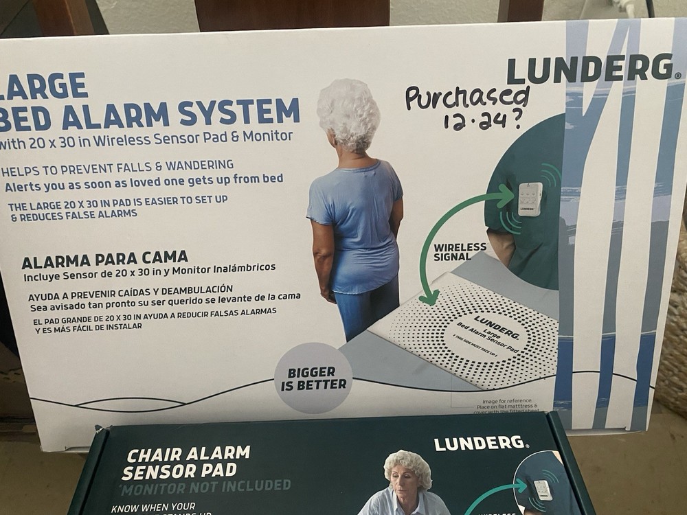 Lunderg Bed And Chair Sensor Alarms