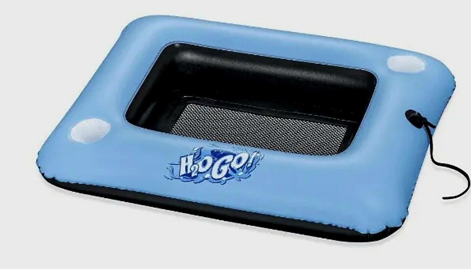 ***H2O GO! Inflatable Cooler Float Blue NEW***