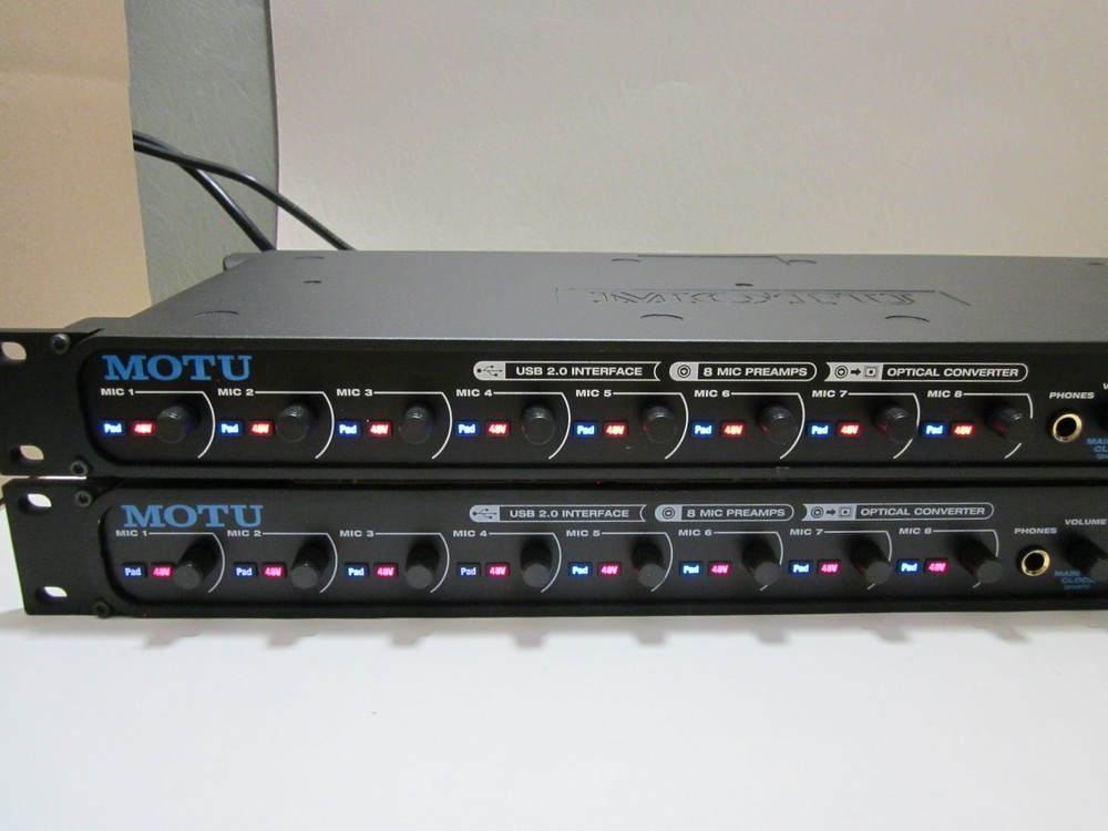 Motu 8Pre USB Eight Mic Preamps Audio Interface