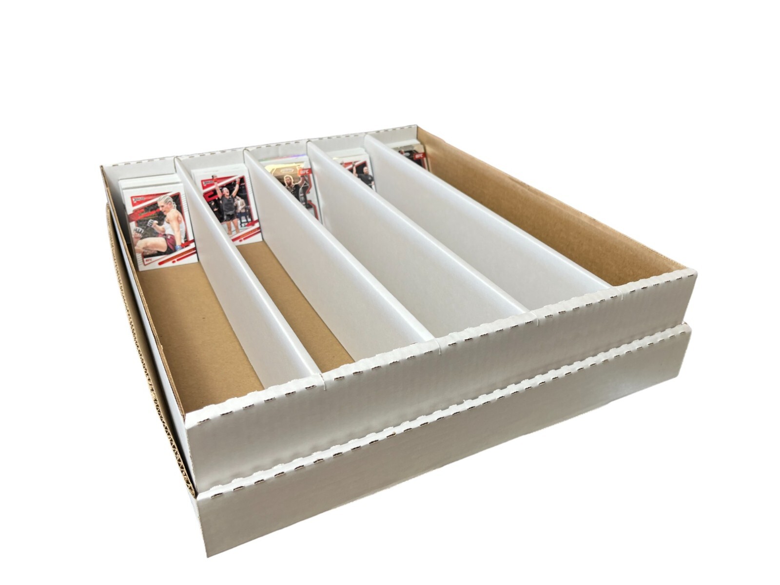 25-Pack • 5000-count • Trading Card Storage Box • Woodhaven Trading Firm
