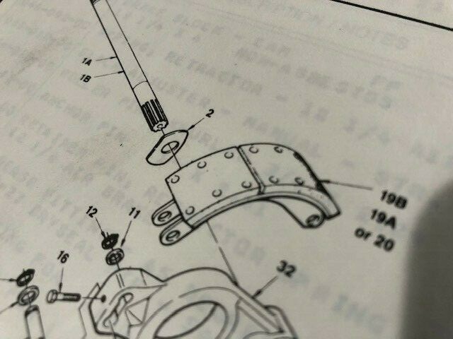 40-164-2,40-164-3,40-164-1, Dexter style shoes 10k, 12.25 x 4 with hardware kit