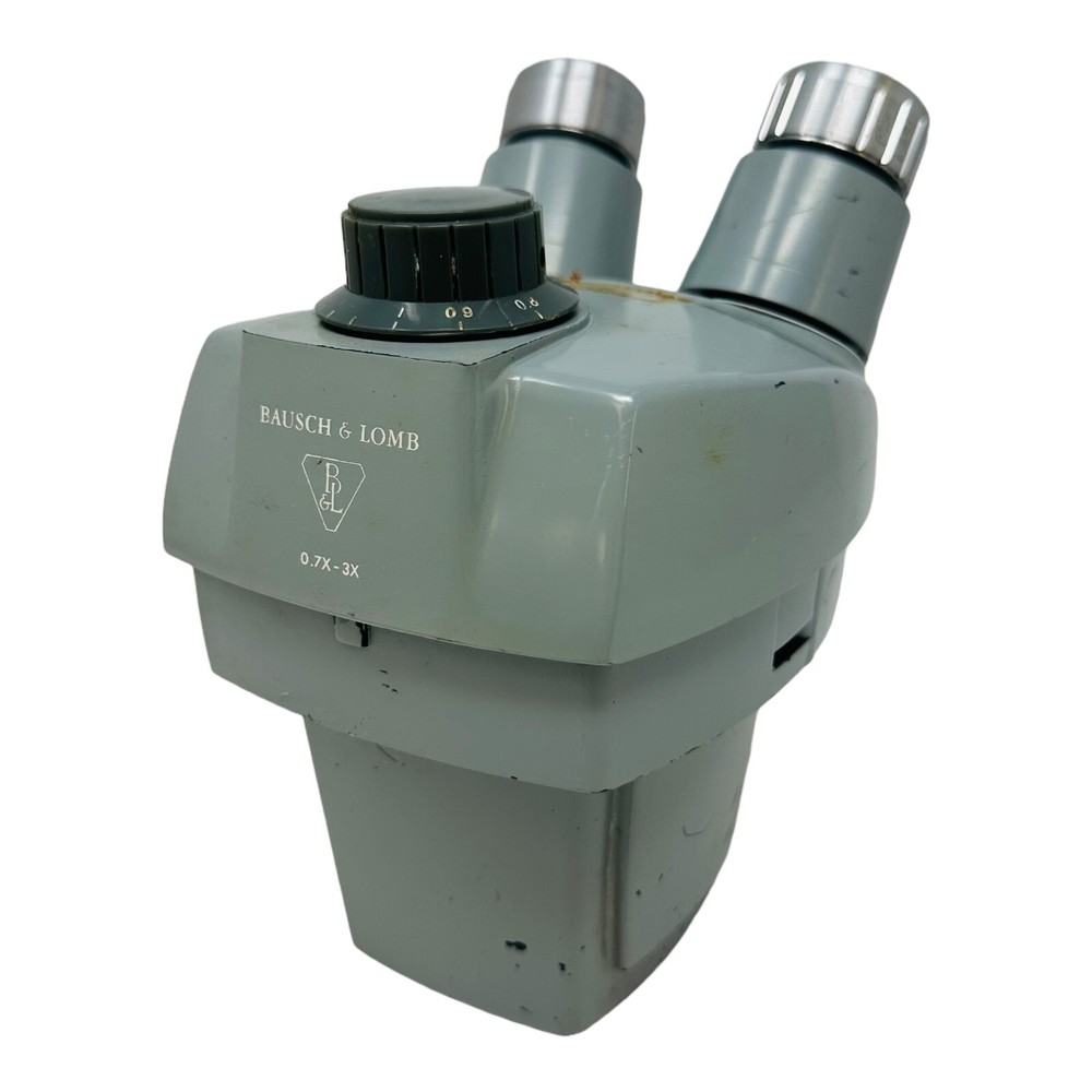 BAUSCH & LOMB 0.7-3X GREY MICROSCOPE HEAD