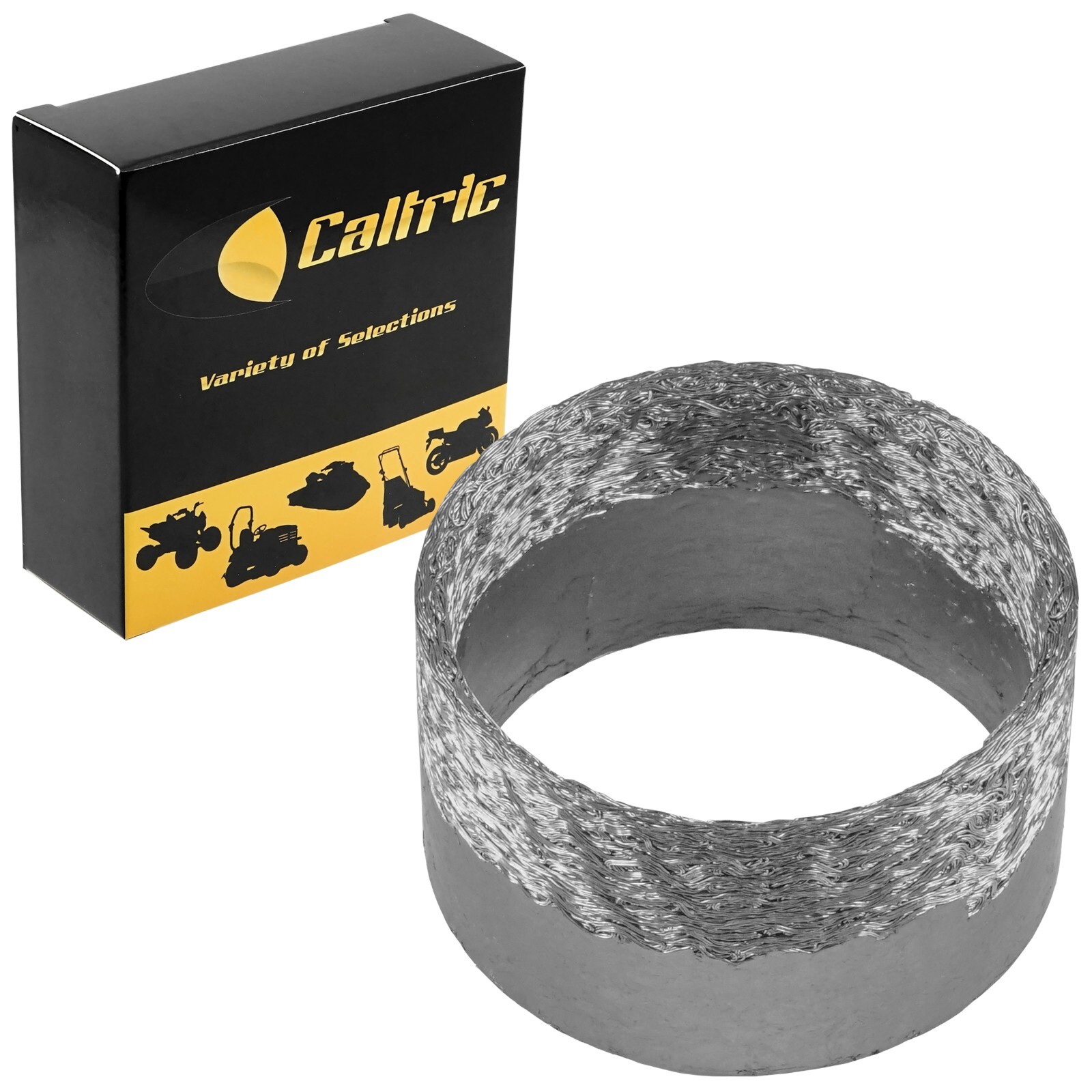 Exhaust Silencer Gasket for Yamaha Raptor 350 YFM350R YFM350 R 2004 2005-2013