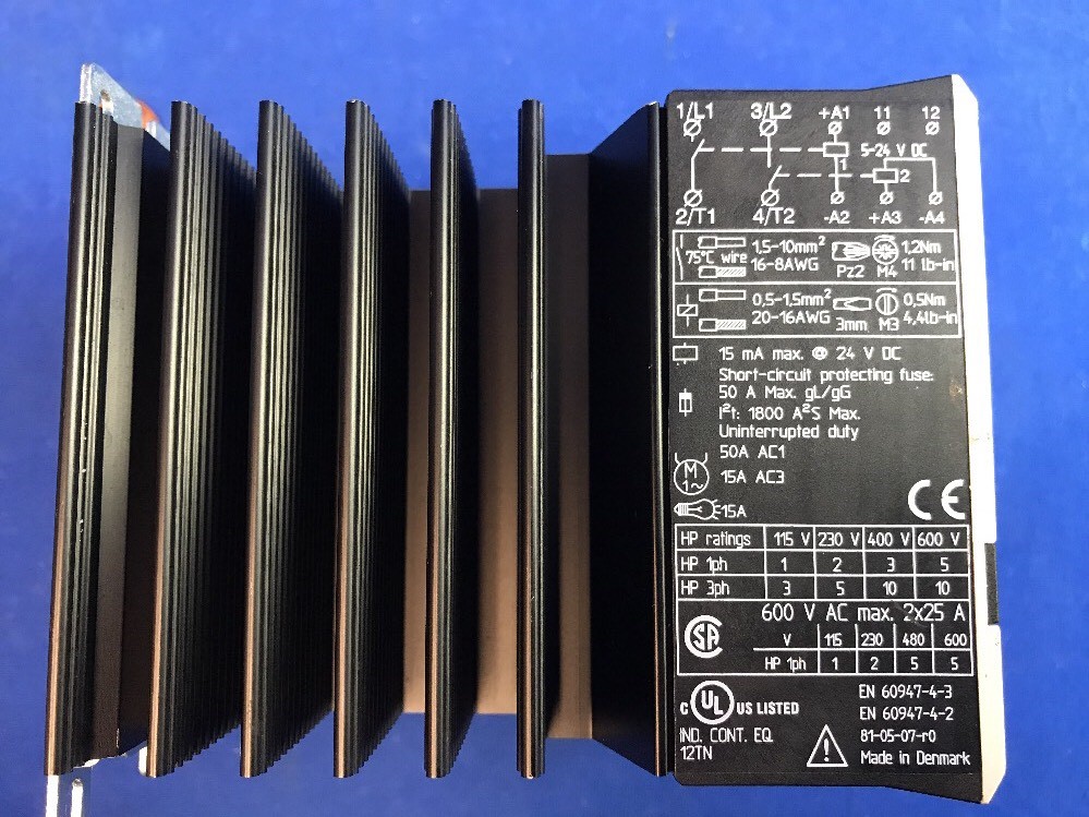 ALLEN BRADLEY 156-A50CB2 SOLID STATE CONTACTOR 2 PHASE