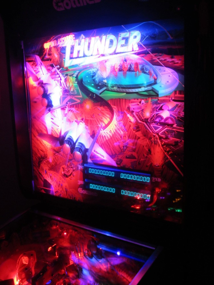 OPERATION THUNDER -NON GHOSTING Lighting Kit custom SUPER BRIGHT PINBALL LED KIT