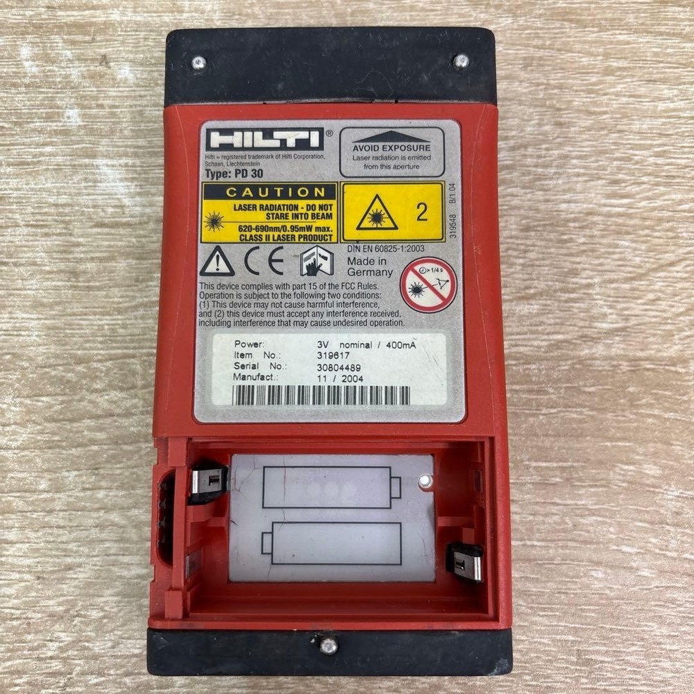 HILTI PD30 Laser Distance Meter Rangefinder