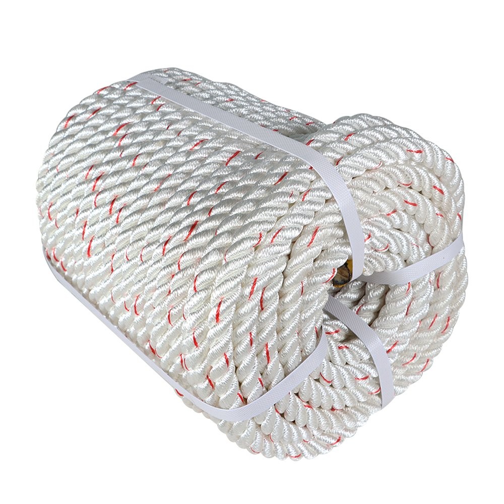 1/2"×150' 5850Lbs Double Braid Polyester Arborist Bull Rope Pulling Rigging Line
