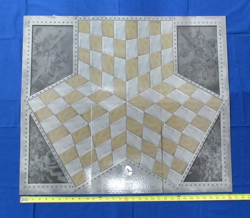 DC Comics 3D ChessBoard for Eaglemoss Chess Figures 2015