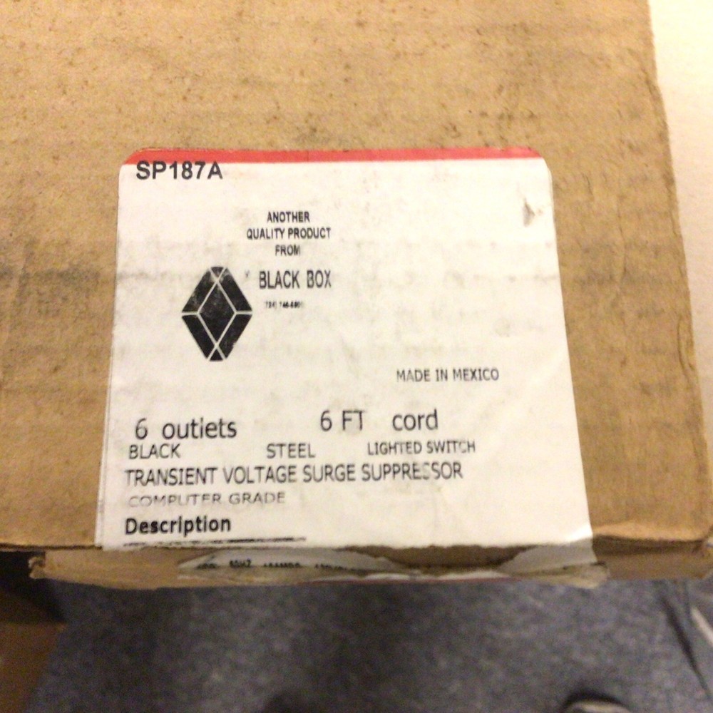 Black Box Surge Protector SP187A