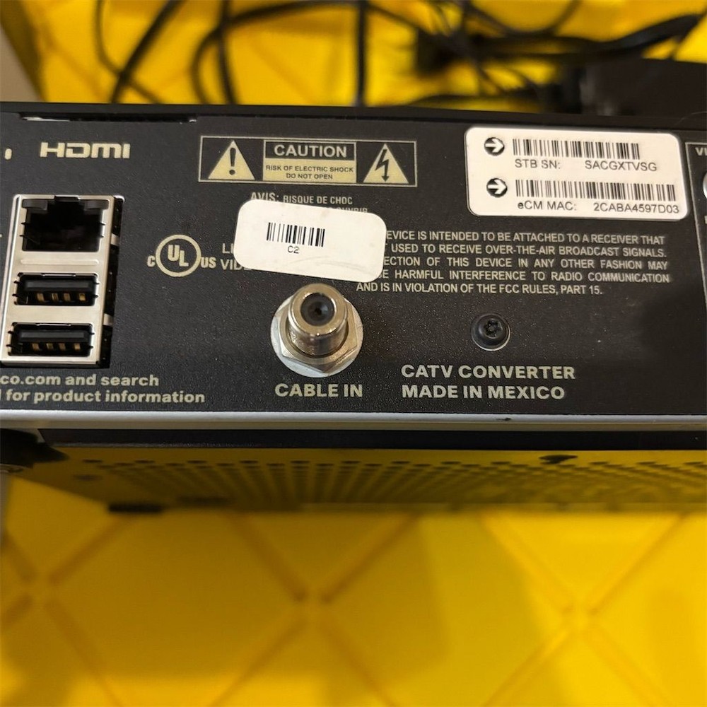 Cisco Explorer 9865HDC Digital Home Communications Terminal Black used tested