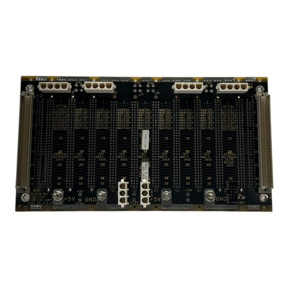 HYBRICON B067-590 REV A PCB BACKPLANE CIRCUIT BOARD UNTESTED USED