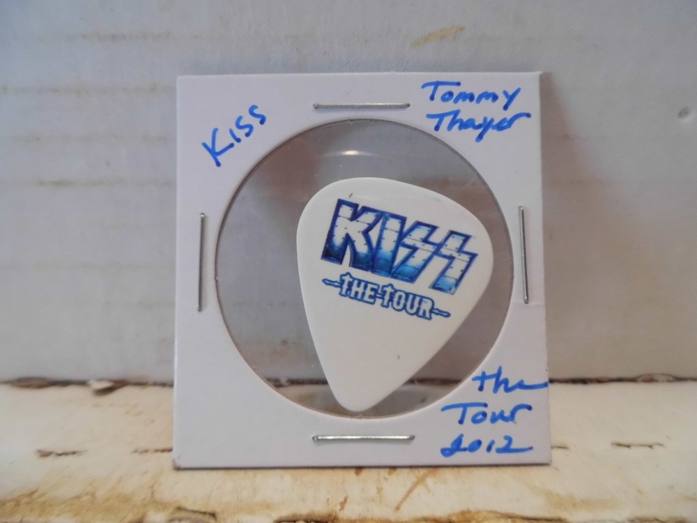 KISS "TOMMY THAYER" 2012 TOUR GUITAR PICK~READ DESCRIPTION (18~10)