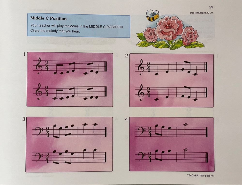 ALFREDS Basic Piano Library Prep Course Young Beginner Activity Ear Training LOT