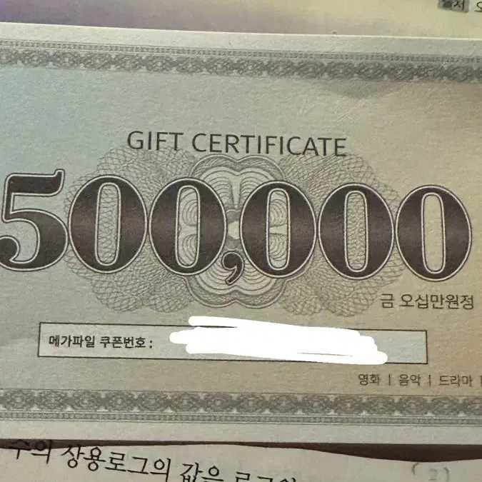 Mega File 500,000 Won Official