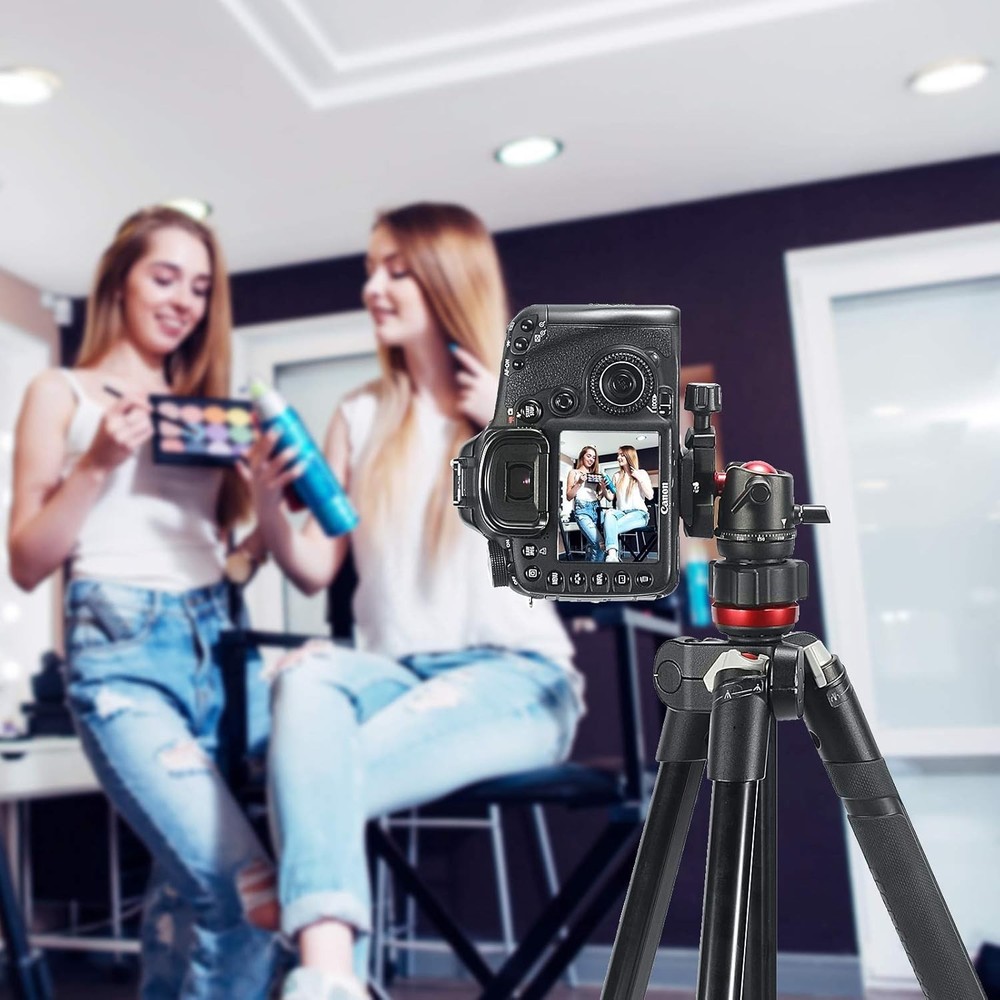 Versatile Mini Ball Head for Cameras & GoPro - Precision Adjustments & Stability