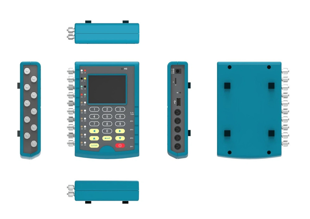 MS400 multi-parameter patient simulator ECG lBP temperature patient simulator