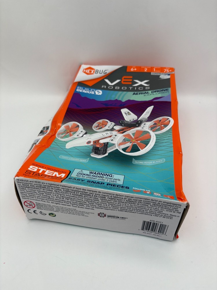HEXBUG Vex Robotics Aerial Drone Explorer STEM Starter Construction Kit New
