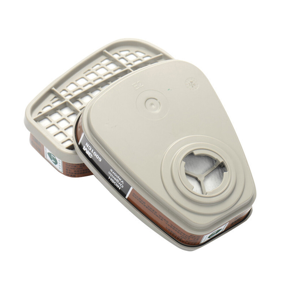 4PC 6001CN Organic Vapor Respirator Filter Cartridge For 6200 6800 7502 Gas Mask