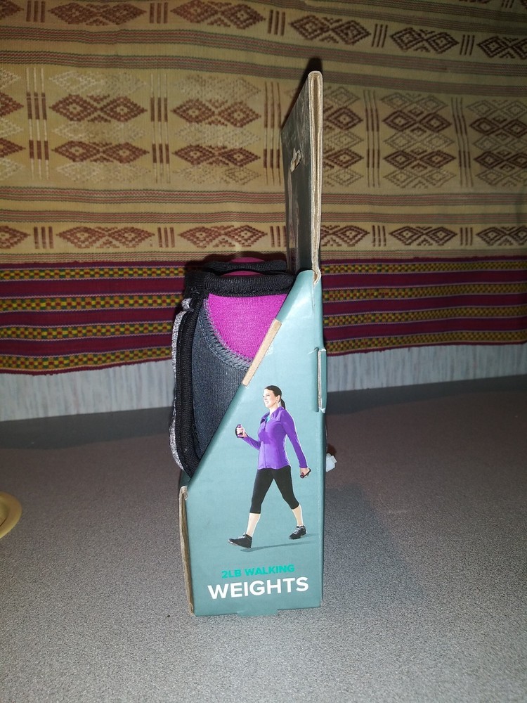 Gaiam Restore 2LB Comfortable Mesh Strap Walking Weights