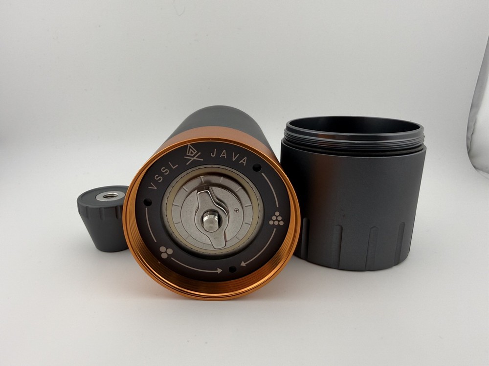 VSSL Java G25 Manual Coffee Grinder | for 25 Gram Standard, Carbon