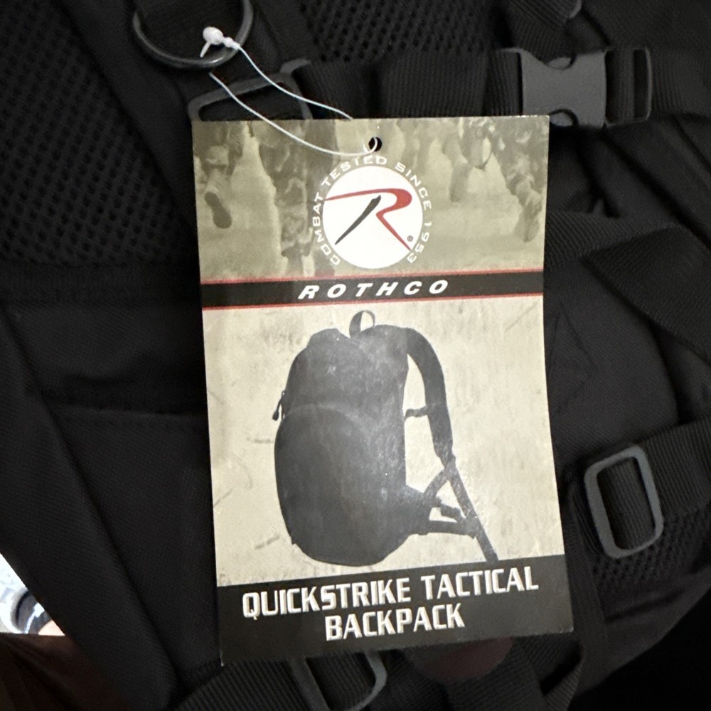 Rothco MOLLE Quickstrike Hydration Backpack – Tactical Gear Pack (No Bladder)