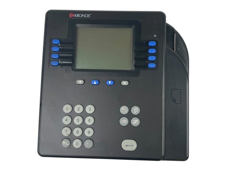 KRONOS  4500   System 8602800-501 Digital Time Clock switching