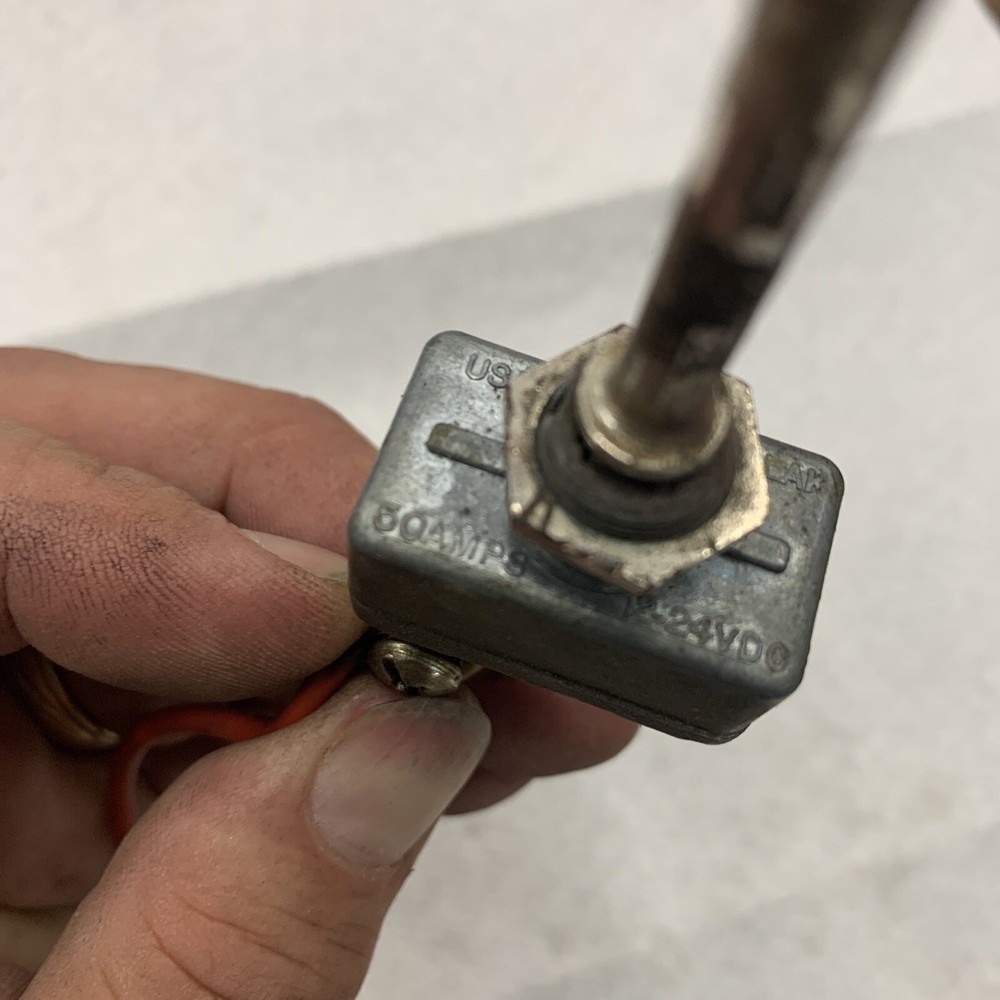 Peterbilt Single Dash Switch Long Toggle used