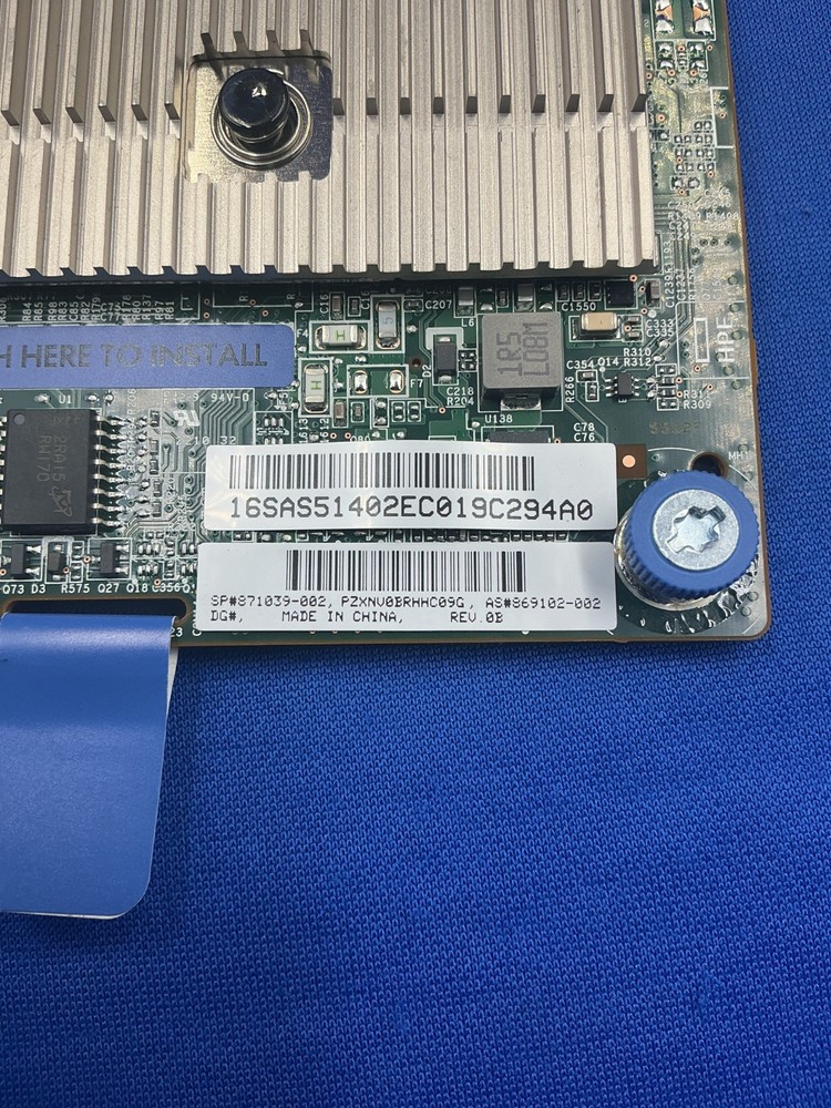 869079-B21 HPE SMART ARRAY E208I-A SR GEN10 12G SAS MODULAR LH CONTROLLER