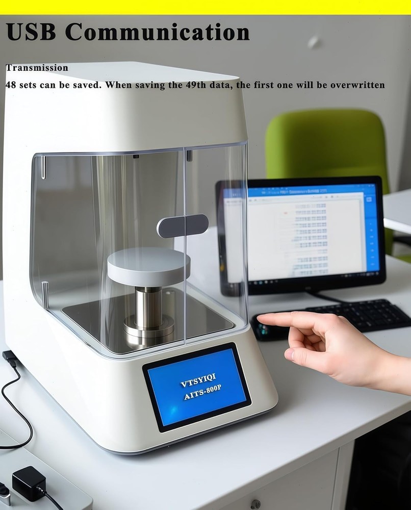 Automatic Surface Tensiometer with Precision 0.1mN/m Pt Ring Du Nouy Ring Method