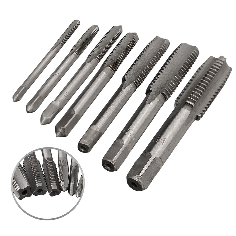 Tap Drill Bits Spiral Pointed Tap Hand Tools High Accuracy Kit Right Hand