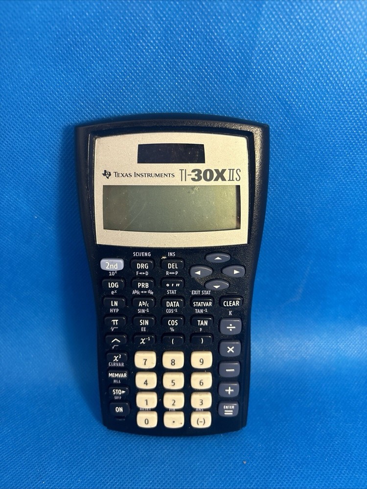 Texas Instruments TI-30XIIS Calculator Bundle With Casio Fix 260 Solar