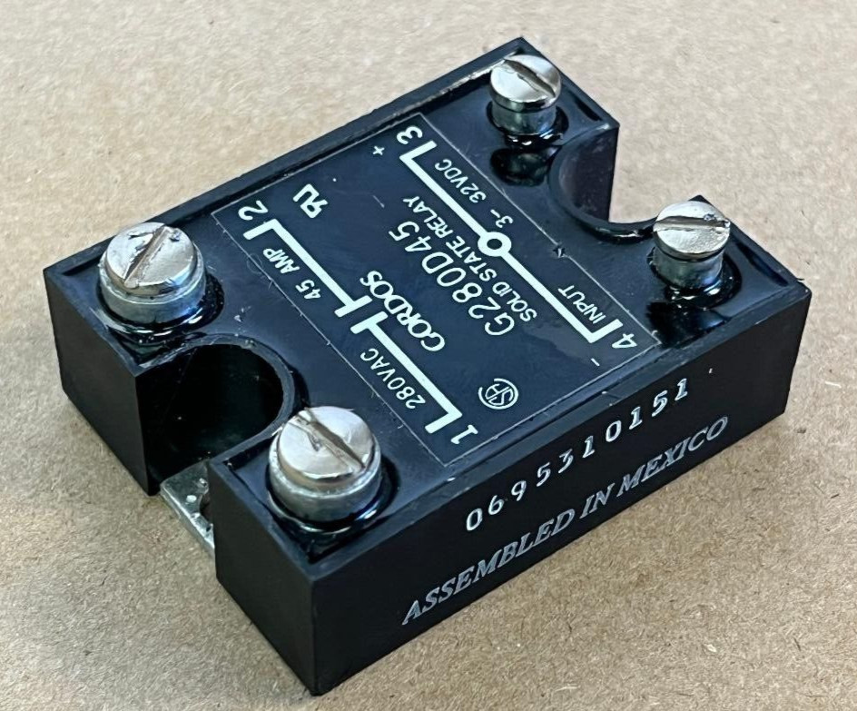 GORDOS G280D45 SOLID STATE RELAY, 280VAC 3-32VDC