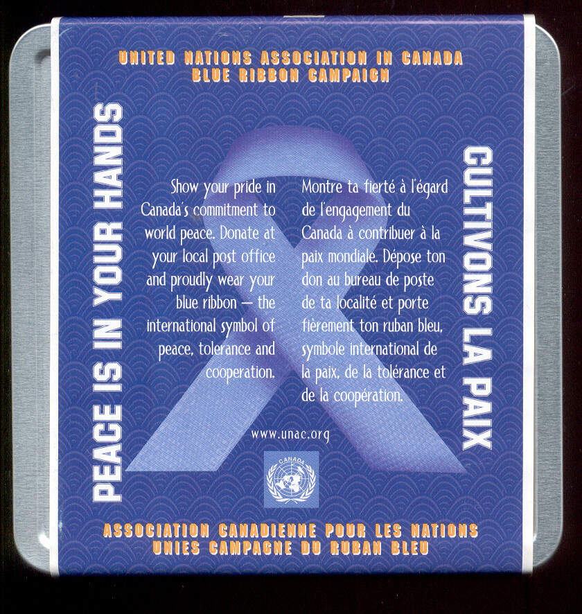 1999 - 2000 CANADA POST - MILLENNIUM KEEPSAKE - Peace - STAMP & COIN SET - Mint