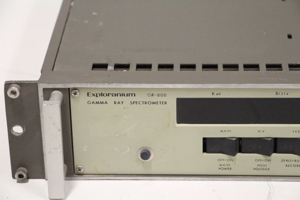 GeoMetrics Exploranium GR-800 Gamma Ray Spectrometer GR-800B